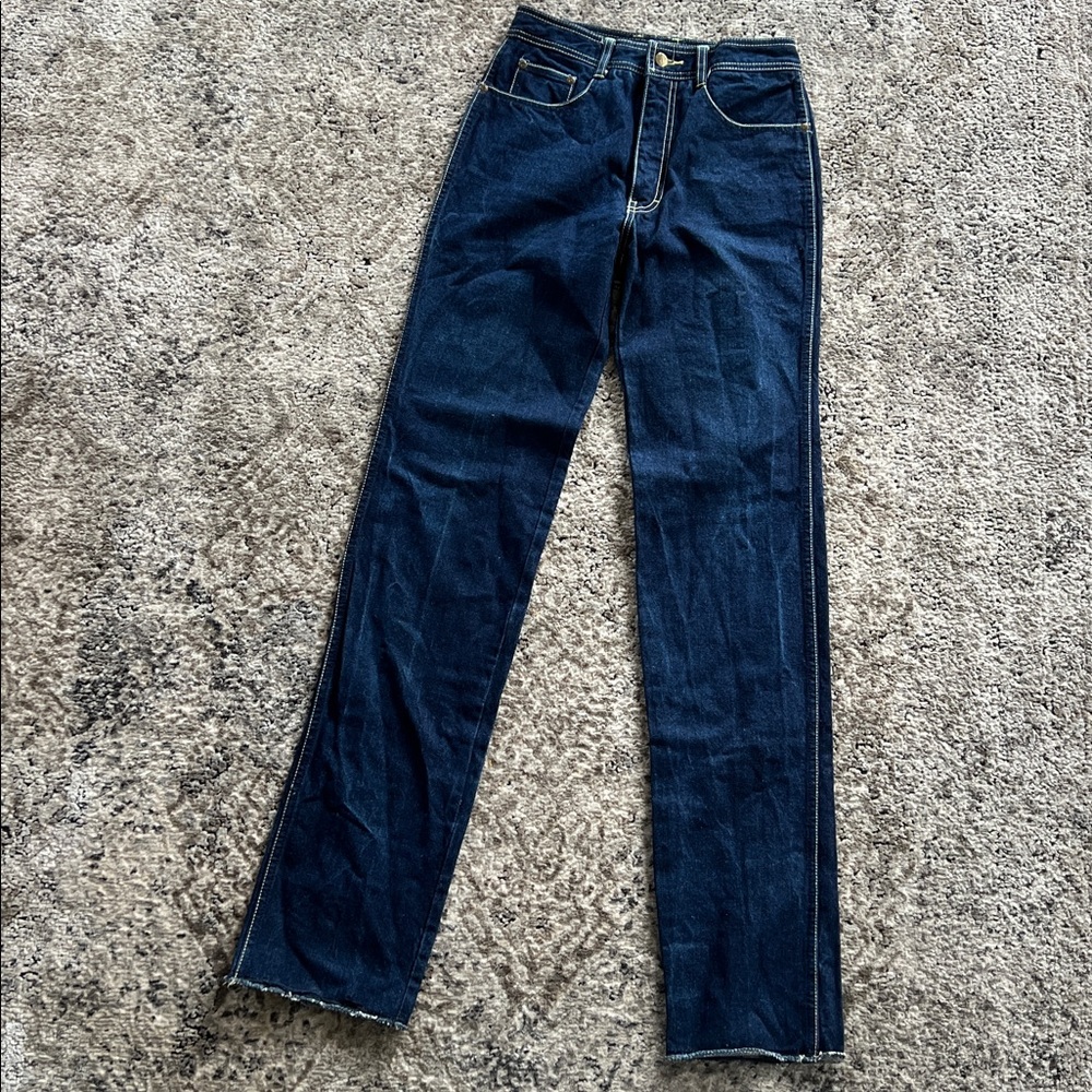 Vintage Jordache Jeans Style 52992 – High-Rise Straight Leg, Classic 80s Fit
